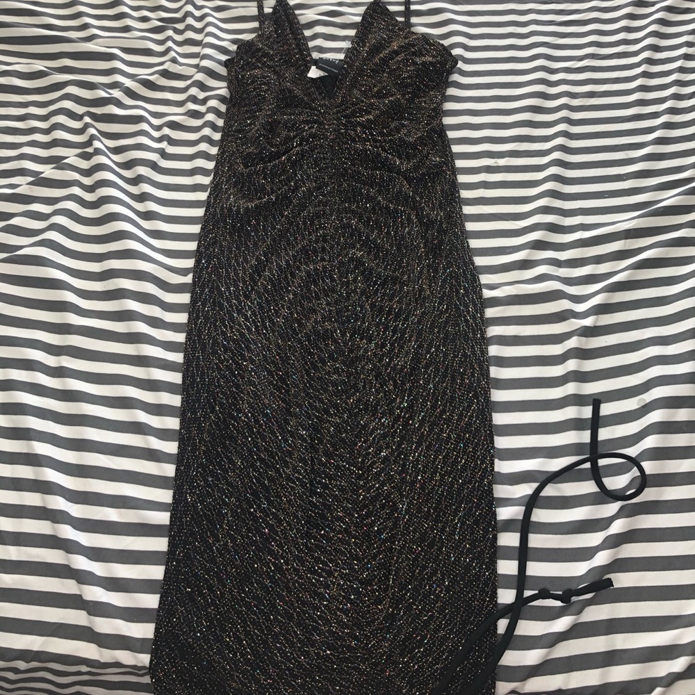 Sexy long dress v cut dress  !